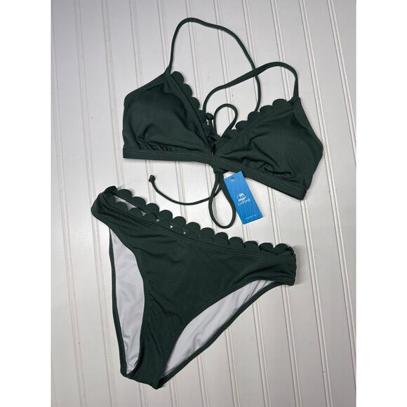 NWT Cupshe Two Pice Bikini Set Swimsuit Beach Swim Surf Summer BUNDLE Sz S - Picture 4 of 8